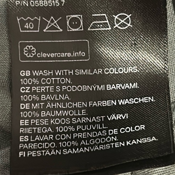 H&M, Boys, Green Shorts , Size 13-14 - Picture 3 of 4